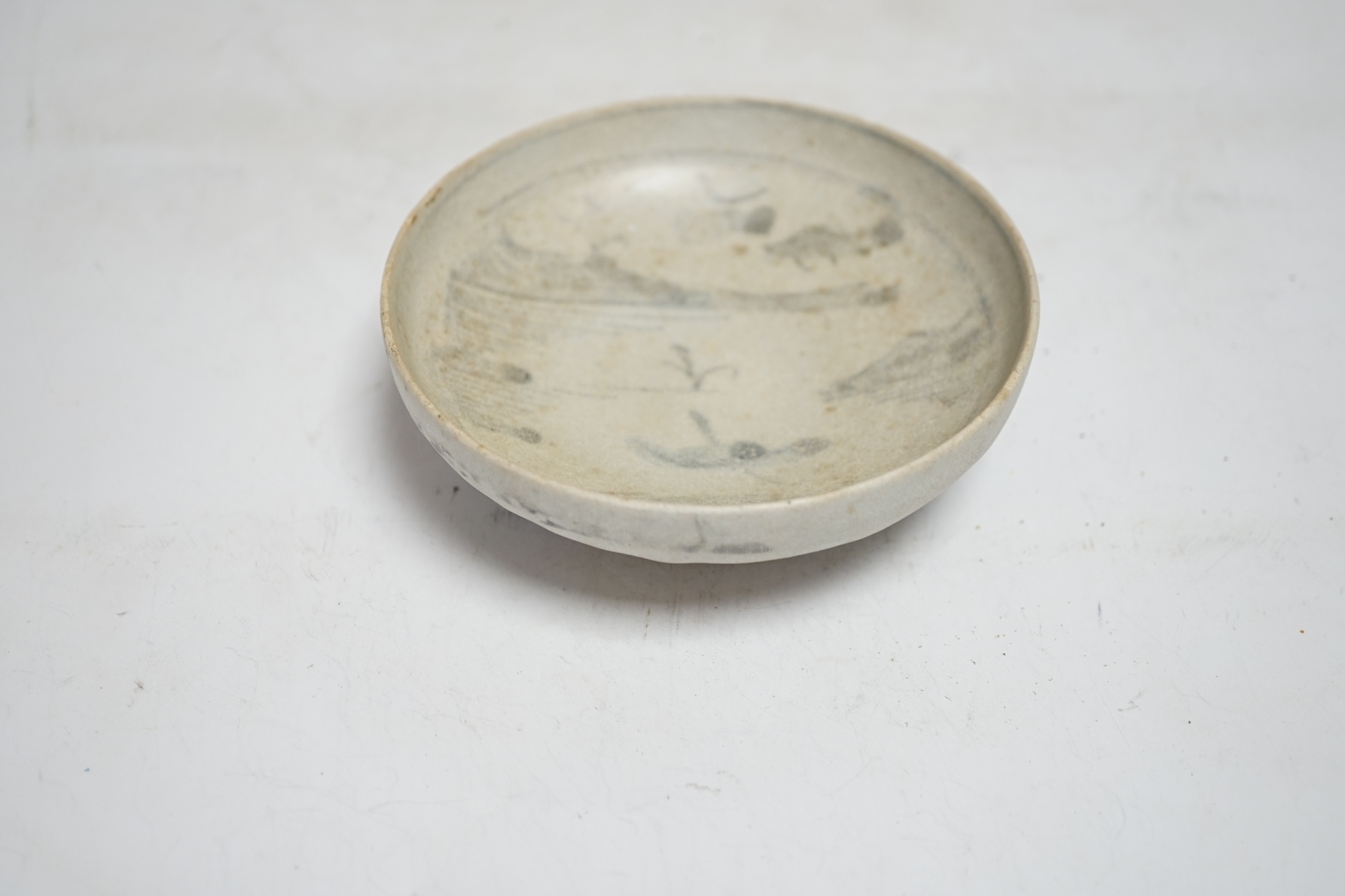 A Vung Tao cargo blue and white dish, 11.5cm diameter